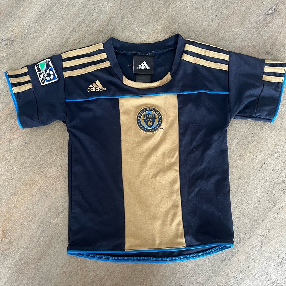 Official MLS kids jersey size 4T Philadelphia Union